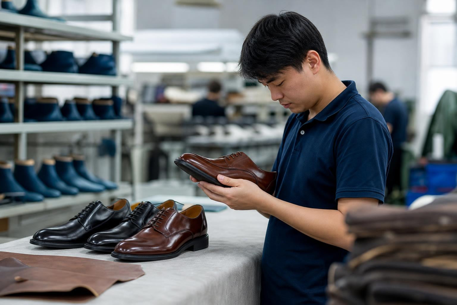 Three-Stage Production Inspection for Shoes: 2026 Guide