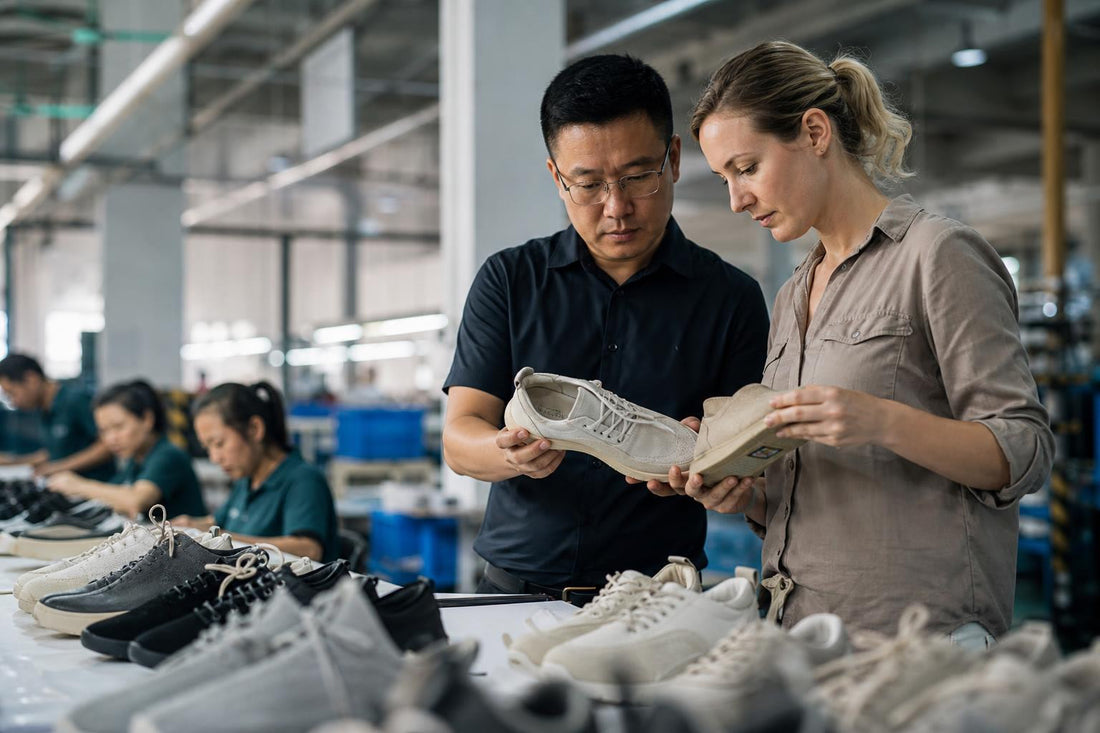 Private Label Footwear First Order Guide 2026: 40+ Terms